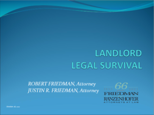 NY Landlord Legal Survival Webinar October 2021