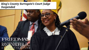 King's County Surrogate's Court Judge Suspended